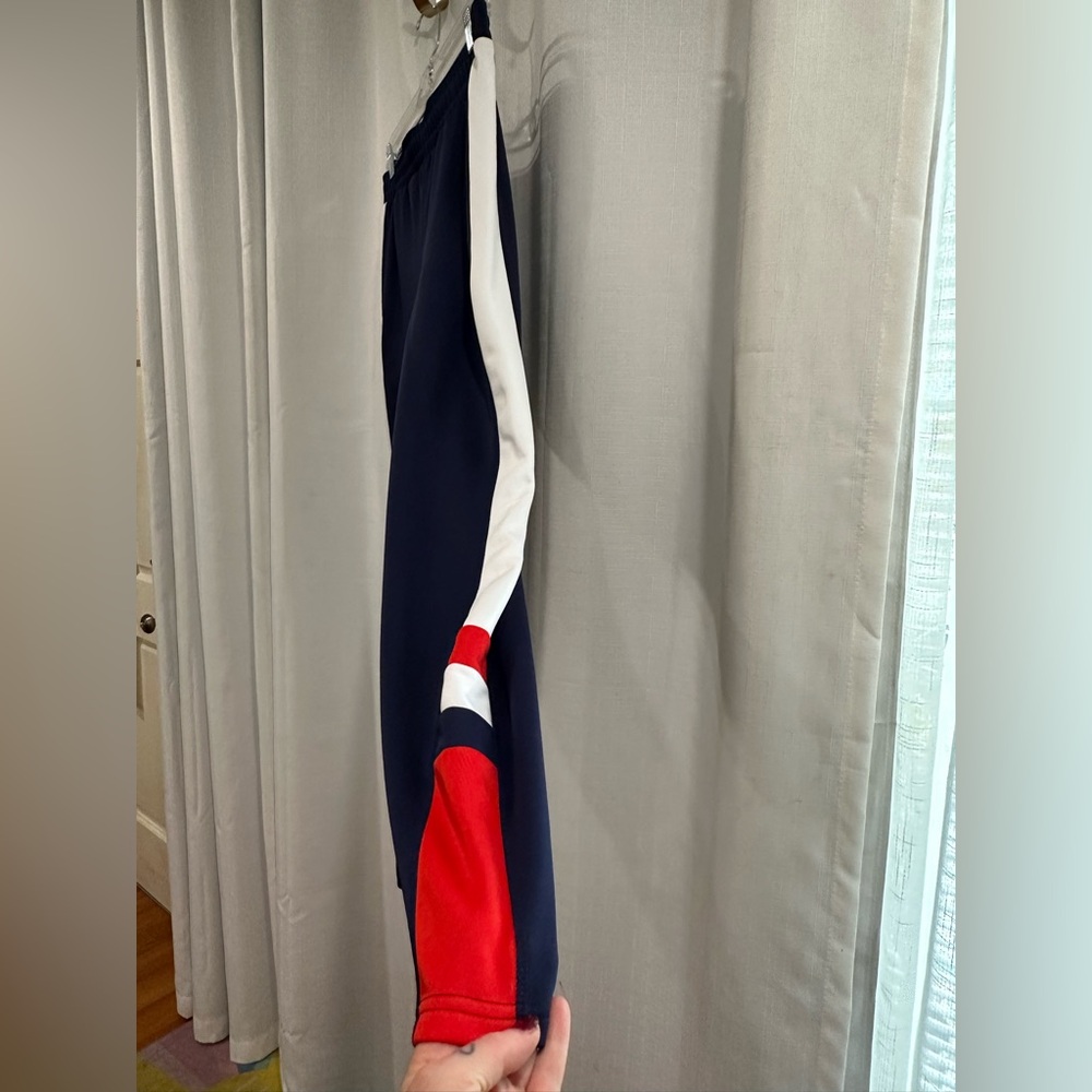 Fila Men Essentials Tracksuit Pants In Navy, White, Red Size Medium - Picture 3 of 10